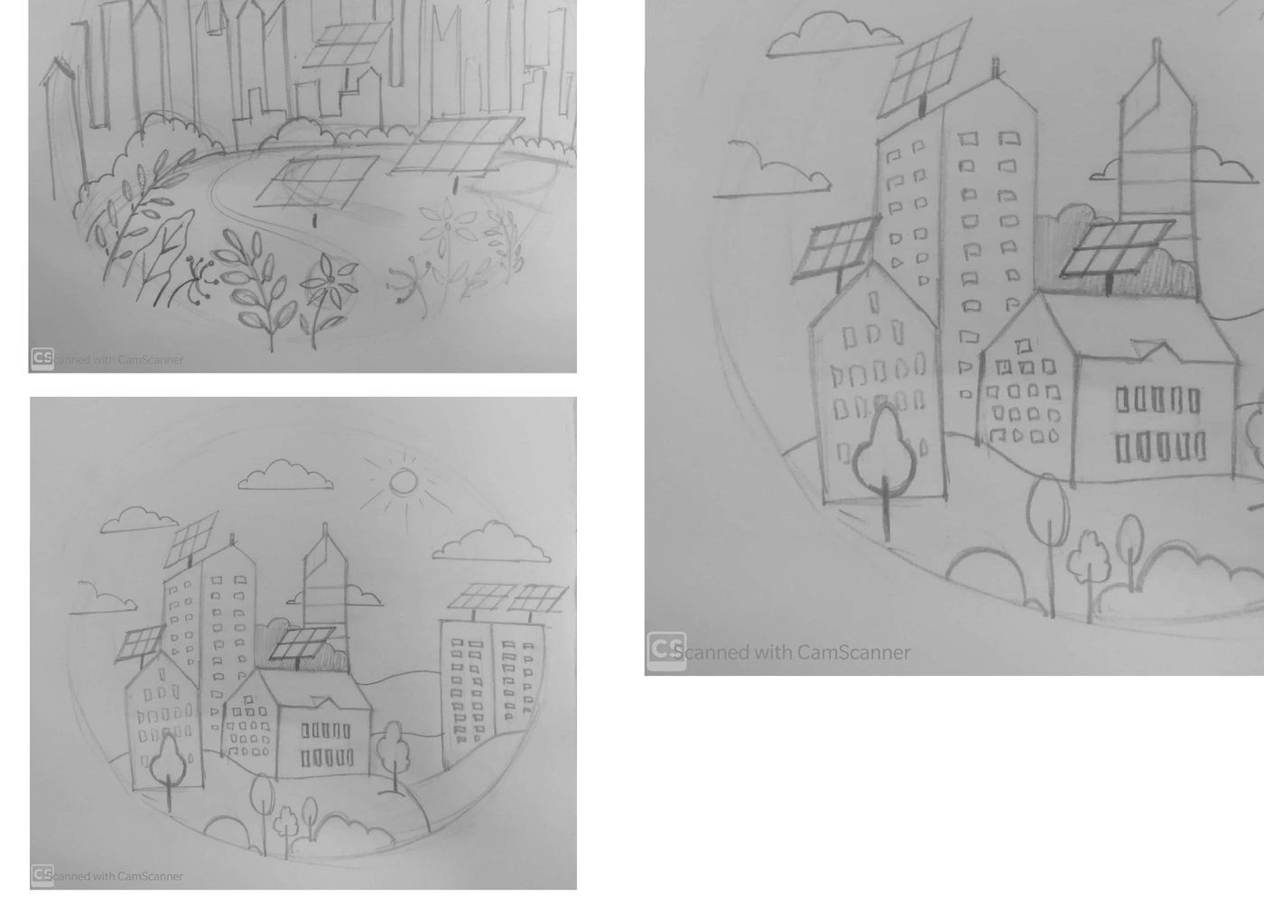 Pencil sketches